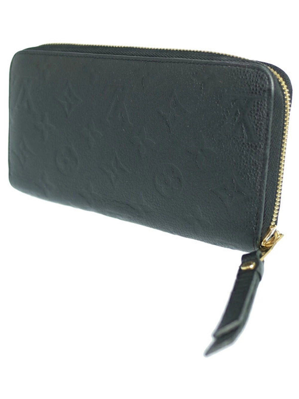 Louis Vuitton Zipper Round Wallet Zippy Empreinte Monogram Long Brown